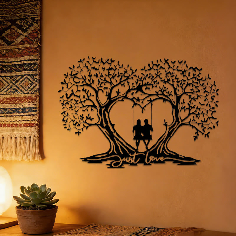 Décoration murale en métal Olivenorma Arbre de Vie Cœur - image 3
