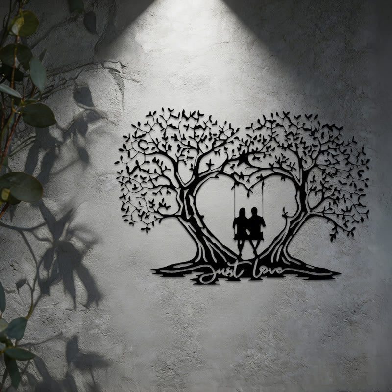 Décoration murale en métal Olivenorma Arbre de Vie Cœur - image 2