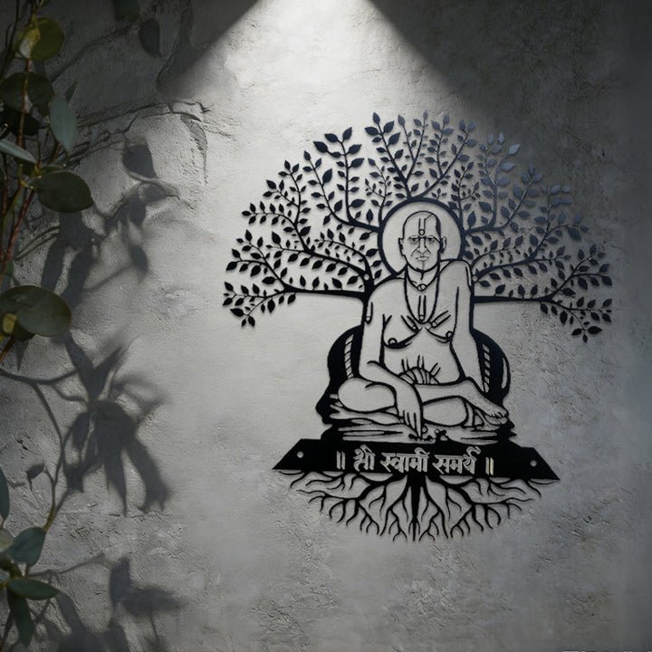 Décoration murale en métal Olivenorma Swami Samarth Banyan Tree - image 2