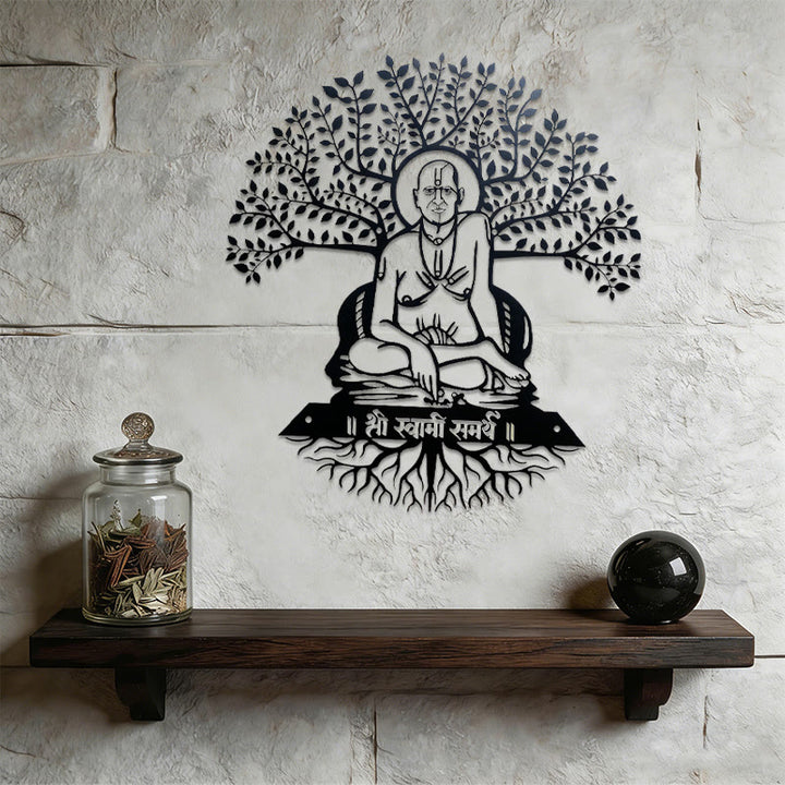 Décoration murale en métal Olivenorma Swami Samarth Banyan Tree - image 4