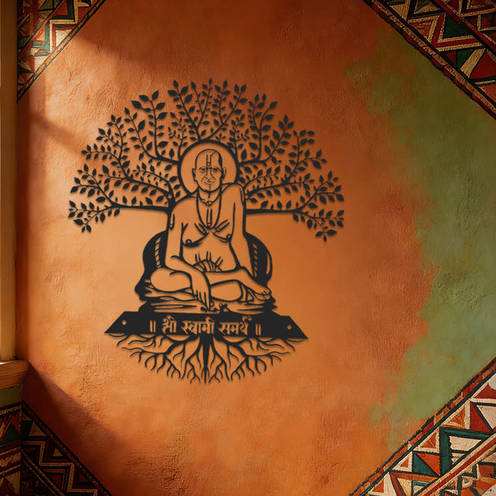 Décoration murale en métal Olivenorma Swami Samarth Banyan Tree - image 5