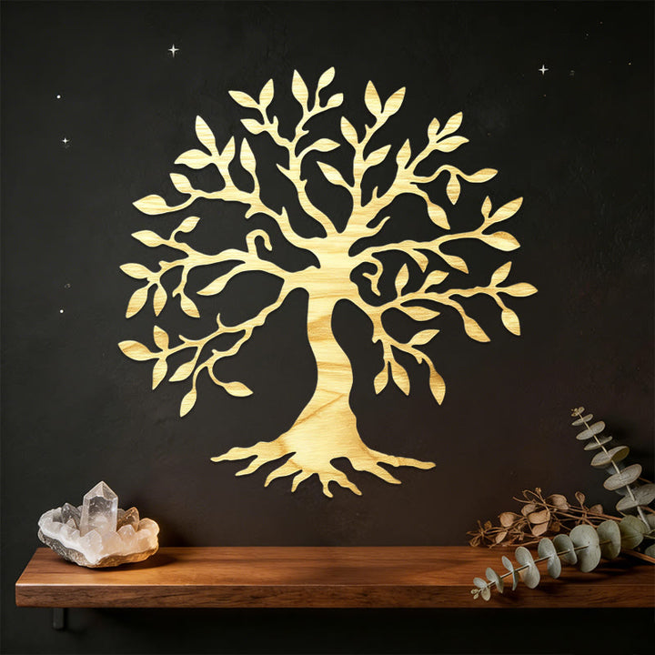 Décoration murale en métal Arbre de Vie rustique Olivenorma - image 2