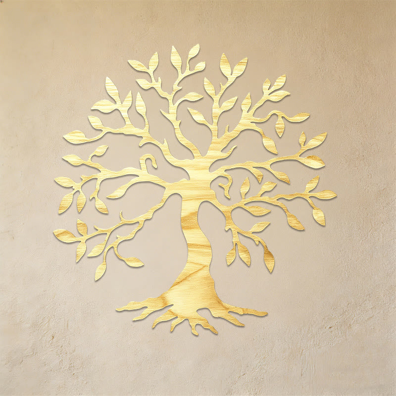 Décoration murale en métal Arbre de Vie rustique Olivenorma - image 1