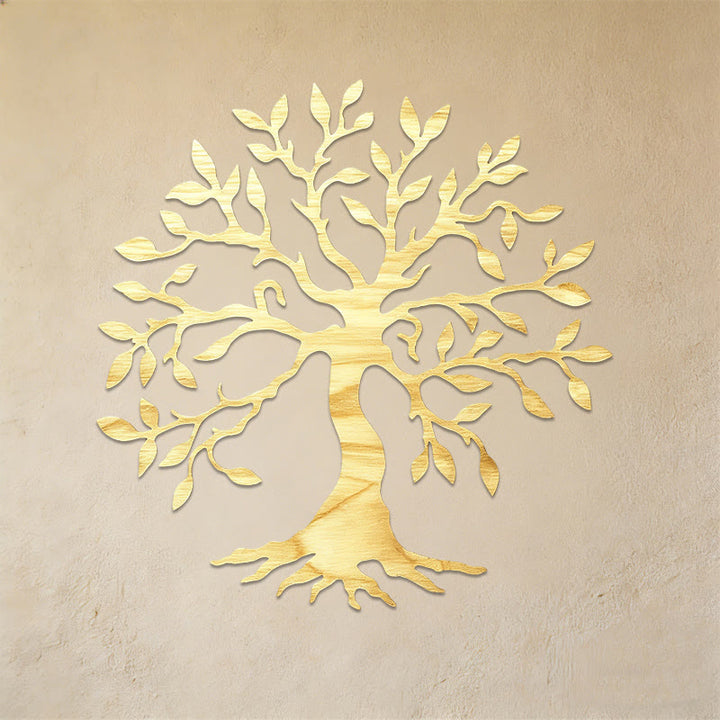 Décoration murale en métal Arbre de Vie rustique Olivenorma - image 1