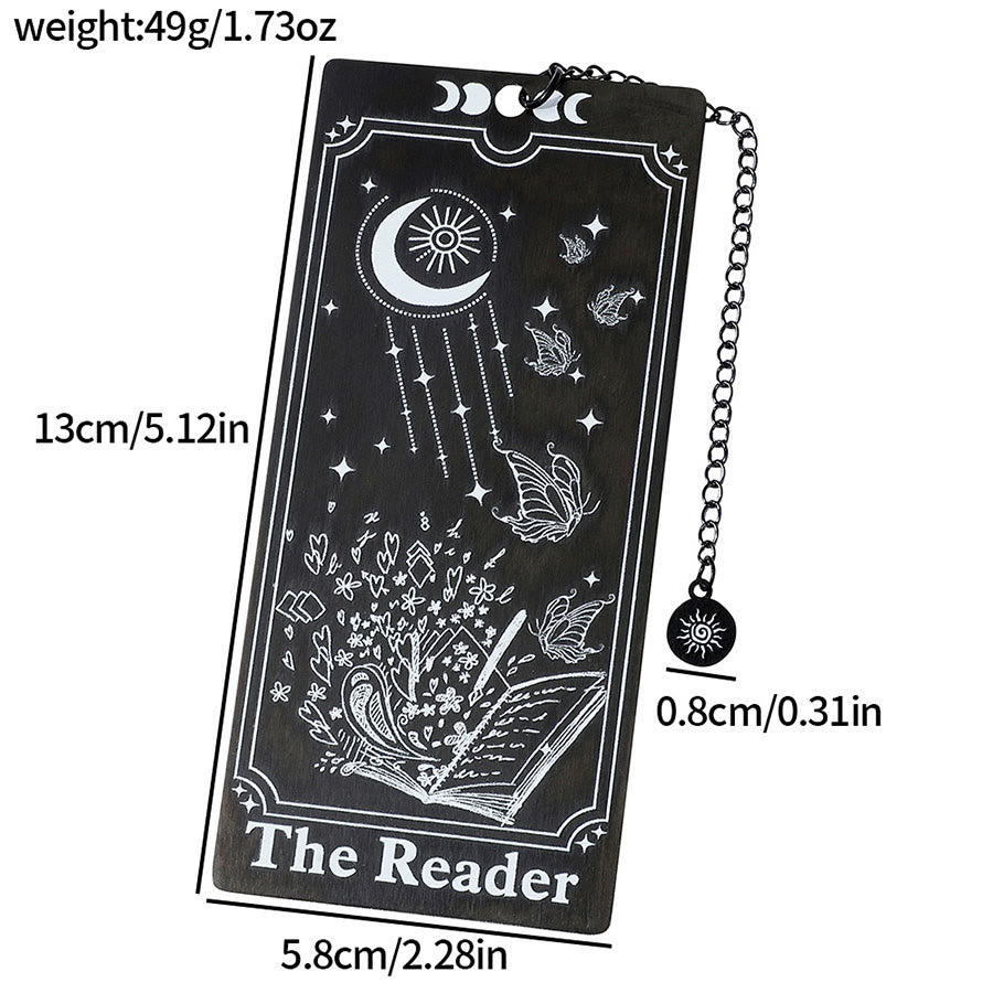 Signet squelette style tarot Olivenorma pour lectrice - Lecteur de crânes noirs et roses - 10 pièces - image 12