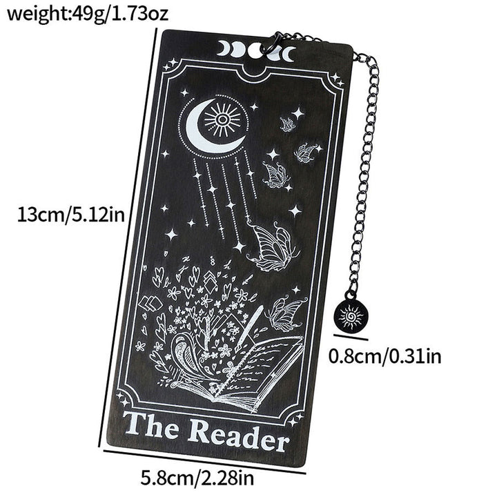 Signet squelette style tarot Olivenorma pour lectrice - Lecteur de crânes noirs et roses - 10 pièces - image 12