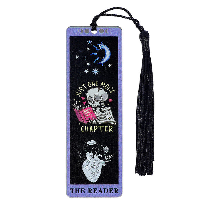 Signet squelette style tarot Olivenorma pour lectrice - Lecteur de crânes Purple & Moon Heart - 10 pièces - image 19