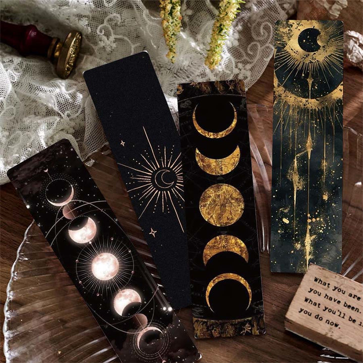 Marque-page Olivenorma style Tarot Soleil, Lune et Étoile Célestes - image 2