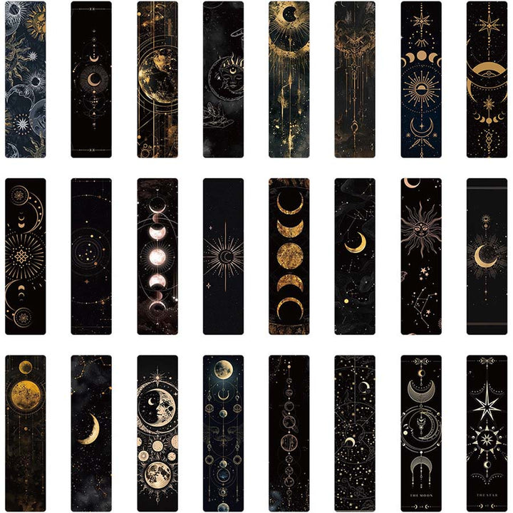 Marque-page Olivenorma style Tarot Soleil, Lune et Étoile Célestes - image 7