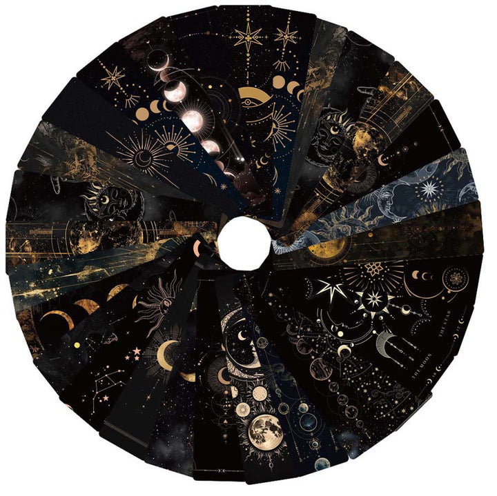 Marque-page Olivenorma style Tarot Soleil, Lune et Étoile Célestes - image 6