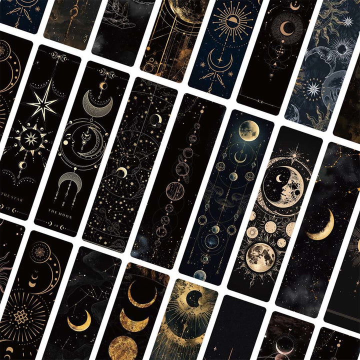 Marque-page Olivenorma style Tarot Soleil, Lune et Étoile Célestes - image 9