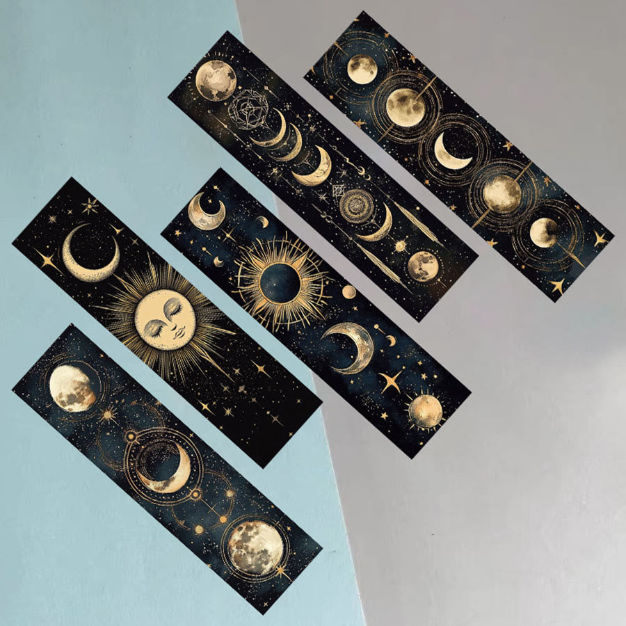 Signet cosmique céleste des phases lunaires mystiques Olivenorma - image 5