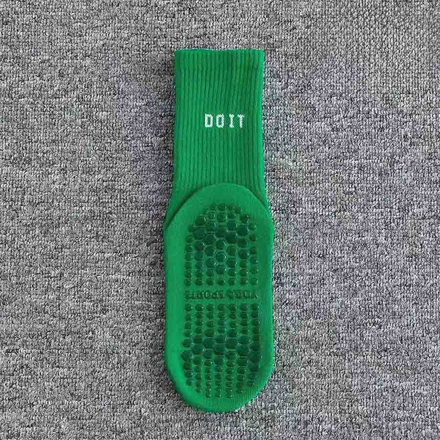 Chaussettes de yoga Olivenorma mi-hautes en maille élastique, couvrantes et antidérapantes, avec soutien de l'équilibre en silicone, pour femmes, idéales pour le sport et les activités variées. - Vert - 10 paires - image 15