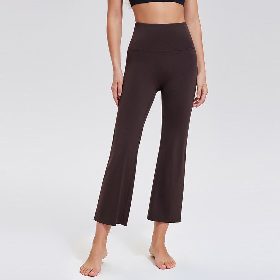 Pantalon de yoga et fitness Olivenorma taille haute à huit points, coupe slim, pour femme - image 10