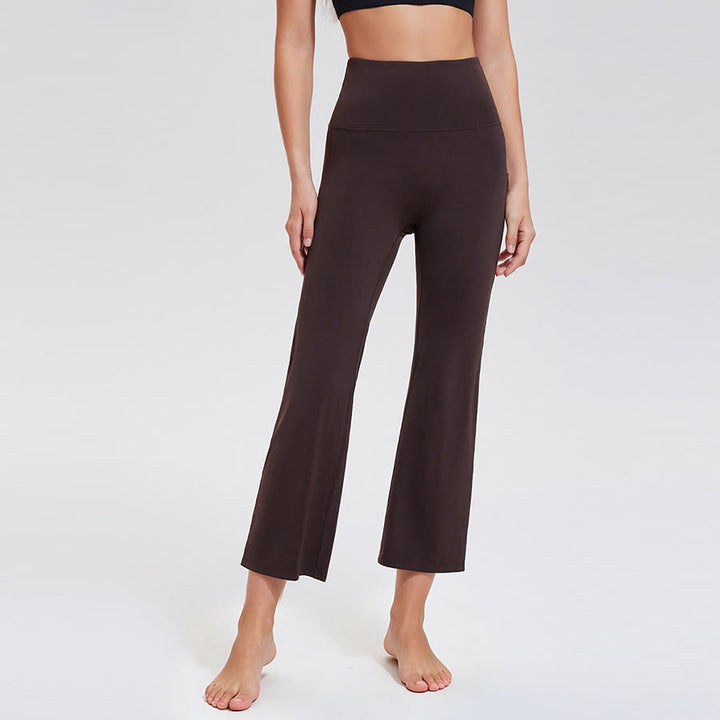 Pantalon de yoga et fitness Olivenorma taille haute à huit points, coupe slim, pour femme - image 10