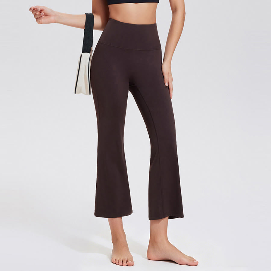 Pantalon de yoga et fitness Olivenorma taille haute à huit points, coupe slim, pour femme - image 9