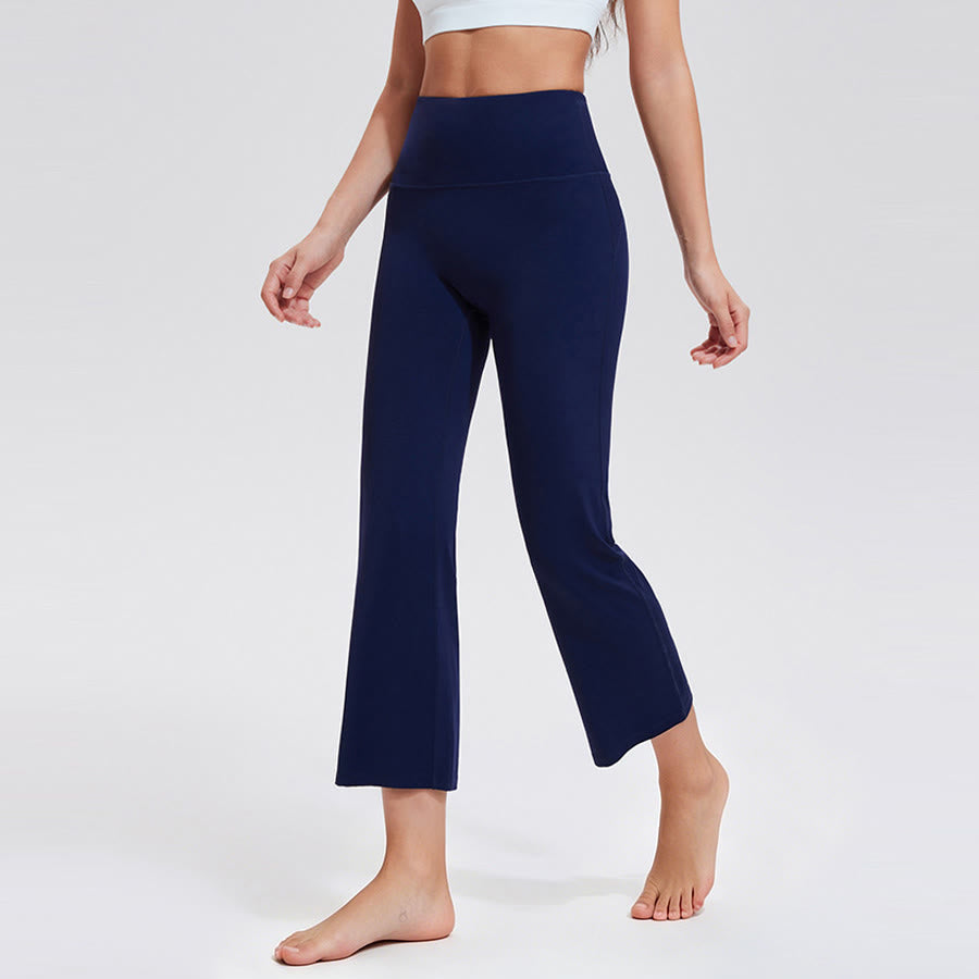 Pantalon de yoga et fitness Olivenorma taille haute à huit points, coupe slim, pour femme - image 12