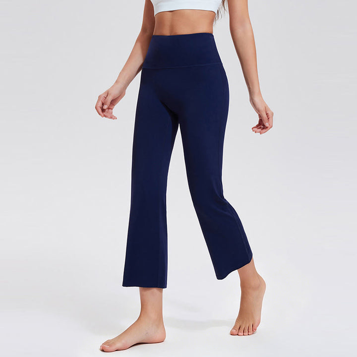 Pantalon de yoga et fitness Olivenorma taille haute à huit points, coupe slim, pour femme - image 12