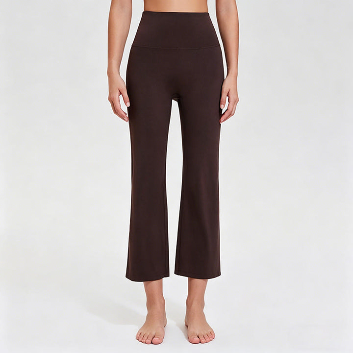 Pantalon de yoga et fitness Olivenorma taille haute à huit points, coupe slim, pour femme - Espresso - XXXL - image 8
