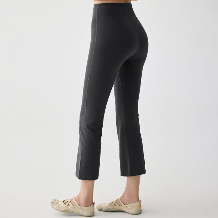 Pantalon de jogging harem ample à taille croisée Olivenorma pour femme - Gris foncé - 5XL - image 5