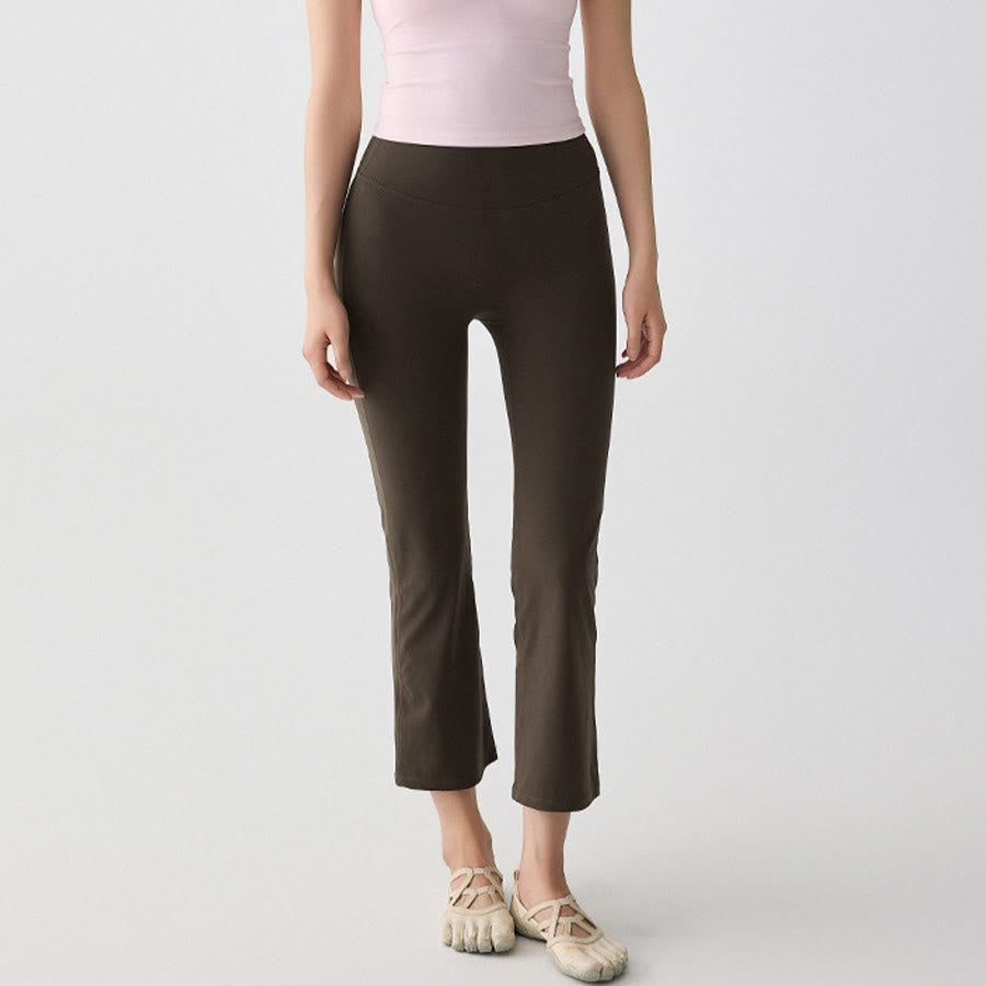 Pantalon de jogging harem ample à taille croisée Olivenorma pour femme - Brun foncé - 5XL - image 0
