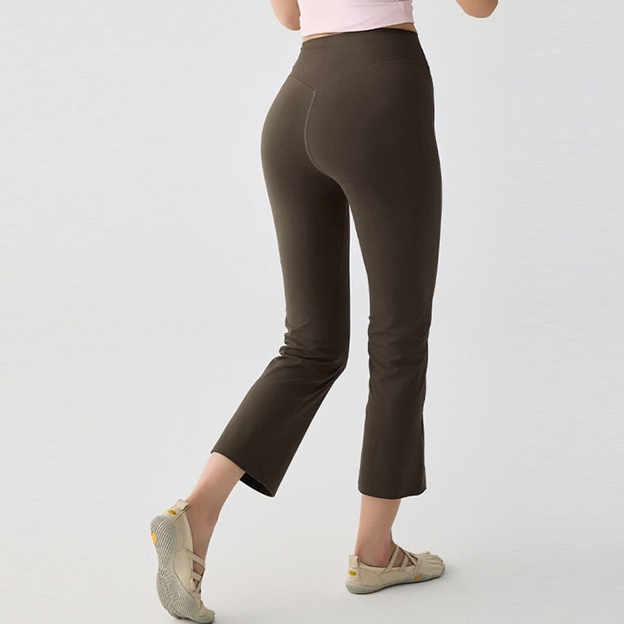 Pantalon de jogging harem ample à taille croisée Olivenorma pour femme - image 2