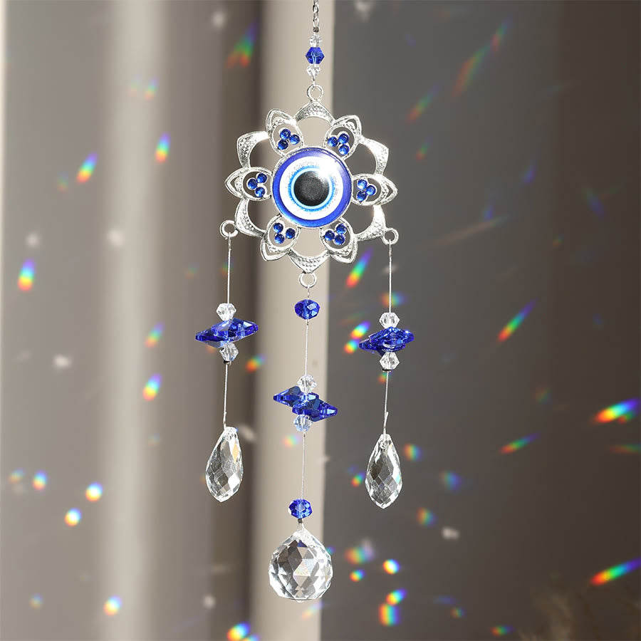 Ornement suspendu attrape-soleil en cristal œil maléfique Olivenorma Multi Style - image 10