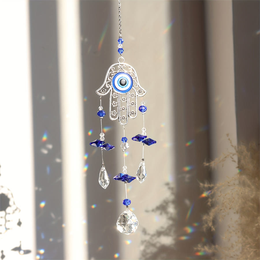 Ornement suspendu attrape-soleil en cristal œil maléfique Olivenorma Multi Style - image 13