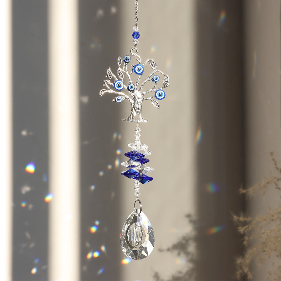 Ornement suspendu attrape-soleil en cristal œil maléfique Olivenorma Multi Style - image 7
