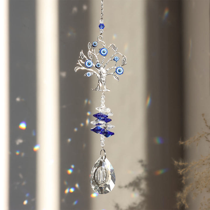 Ornement suspendu attrape-soleil en cristal œil maléfique Olivenorma Multi Style - image 7