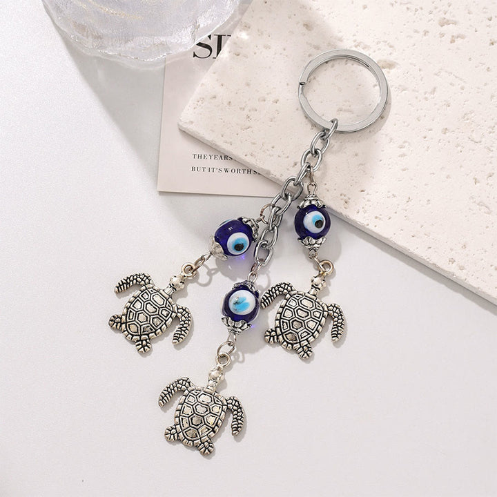 Porte-clés protecteur Olivenorma Classic Evil Eye Multi Charm - Plaine de la Tortue - image 6