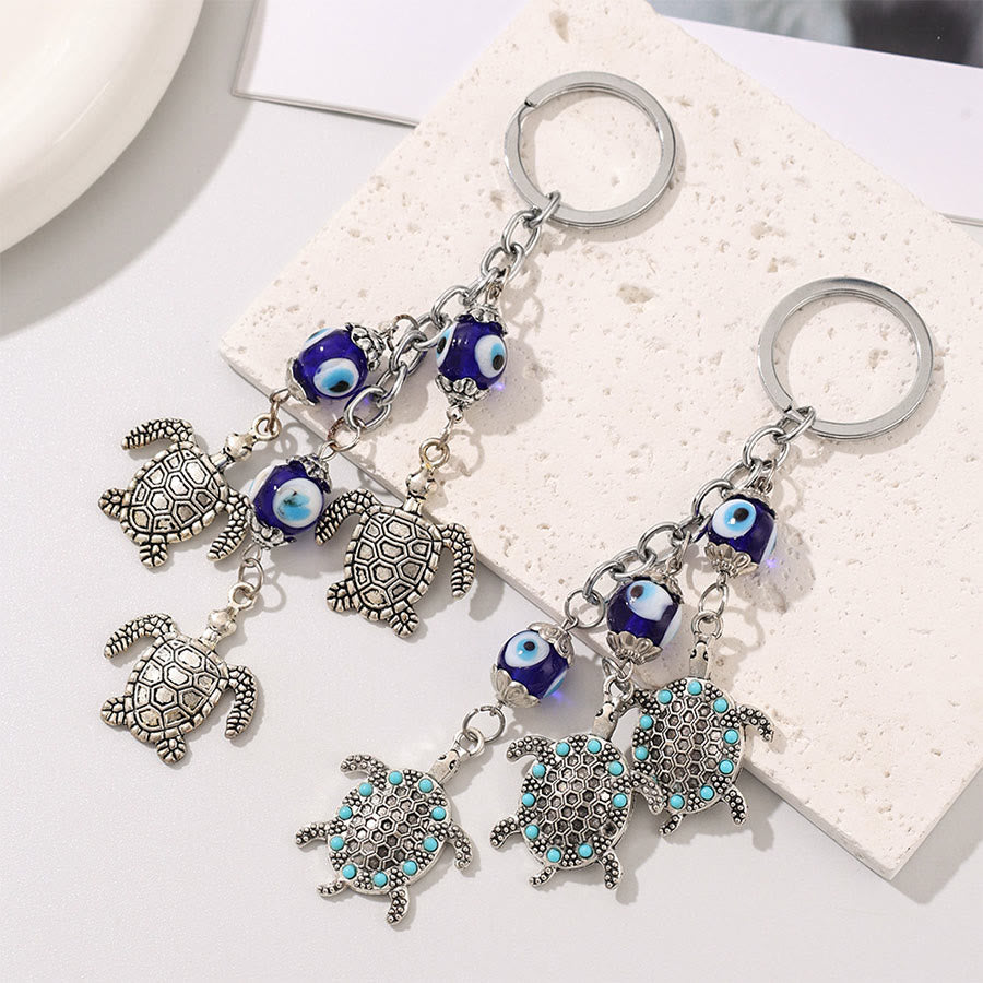 Porte-clés protecteur Olivenorma Classic Evil Eye Multi Charm - image 9