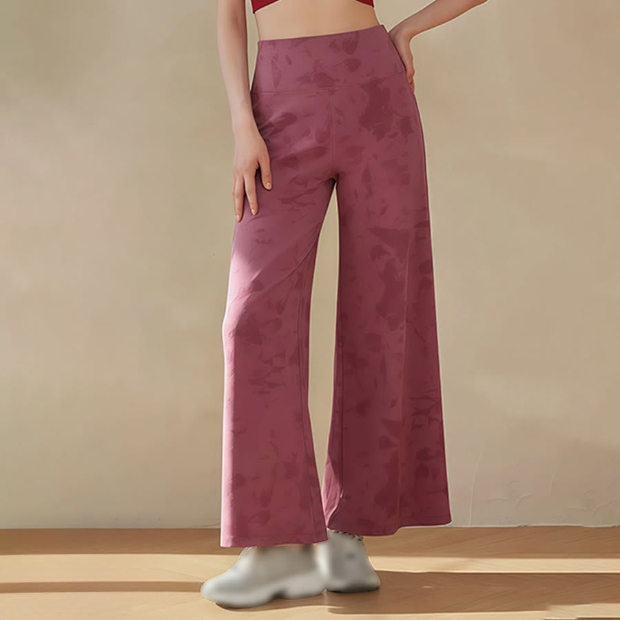 Pantalon de yoga fluide et décontracté à taille haute Olivenorma pour femme - image 6