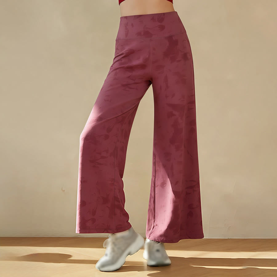 Pantalon de yoga fluide et décontracté à taille haute Olivenorma pour femme - image 7