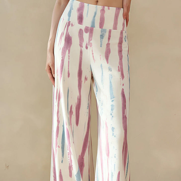 Pantalon de yoga fluide et décontracté à taille haute Olivenorma pour femme - image 2