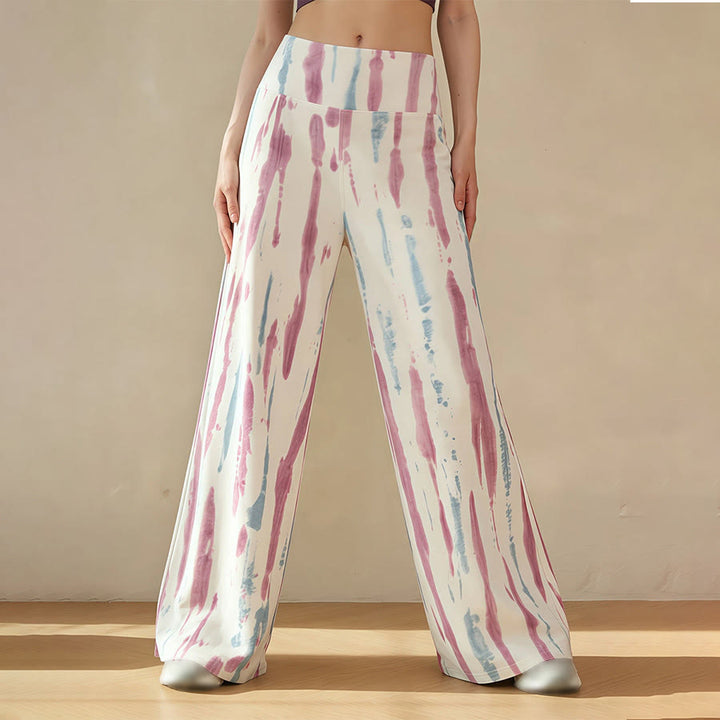 Pantalon de yoga fluide et décontracté à taille haute Olivenorma pour femme - image 4