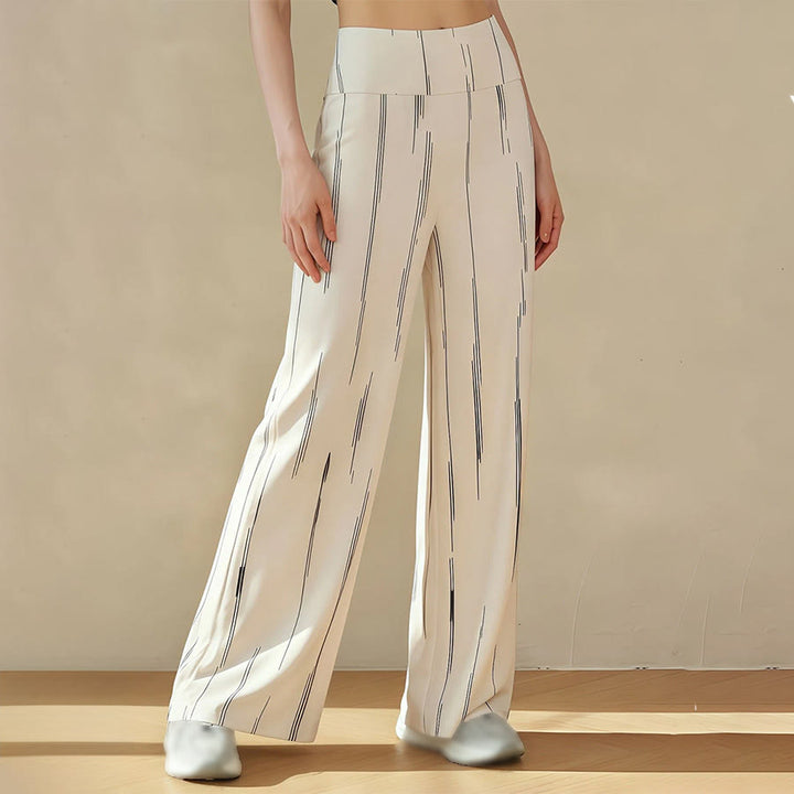 Pantalon de yoga fluide et décontracté à taille haute Olivenorma pour femme - image 14