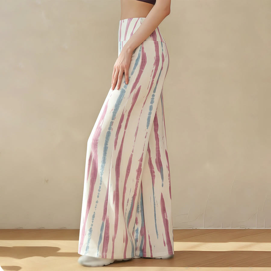 Pantalon de yoga fluide et décontracté à taille haute Olivenorma pour femme - image 1