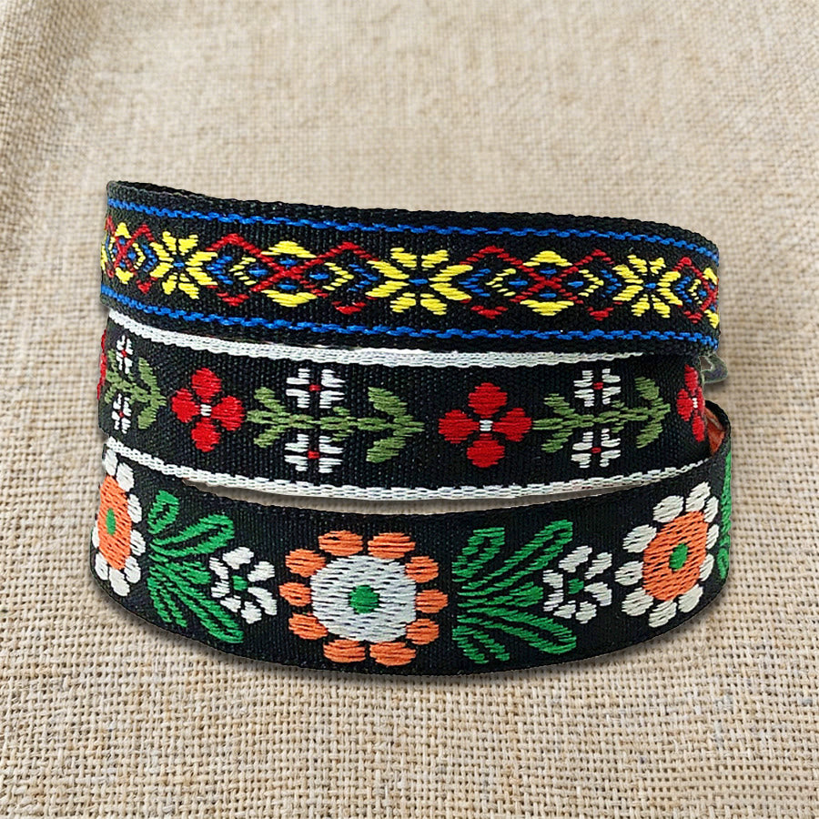 Bracelet tressé ethnique bohème multicolore Olivenorma Premium Thread fait main - image 37