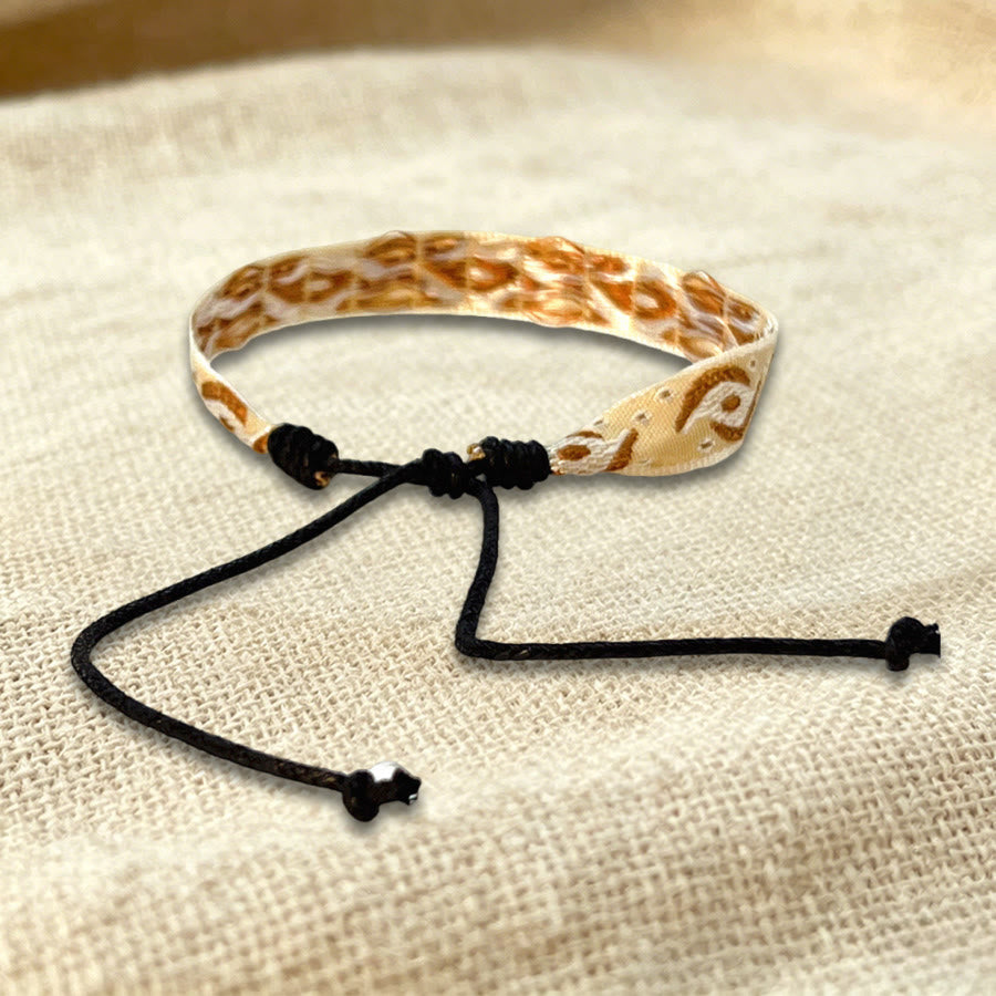 Bracelet d'amitié tressé ajustable Olivenorma à motif tribal multicolore - image 10