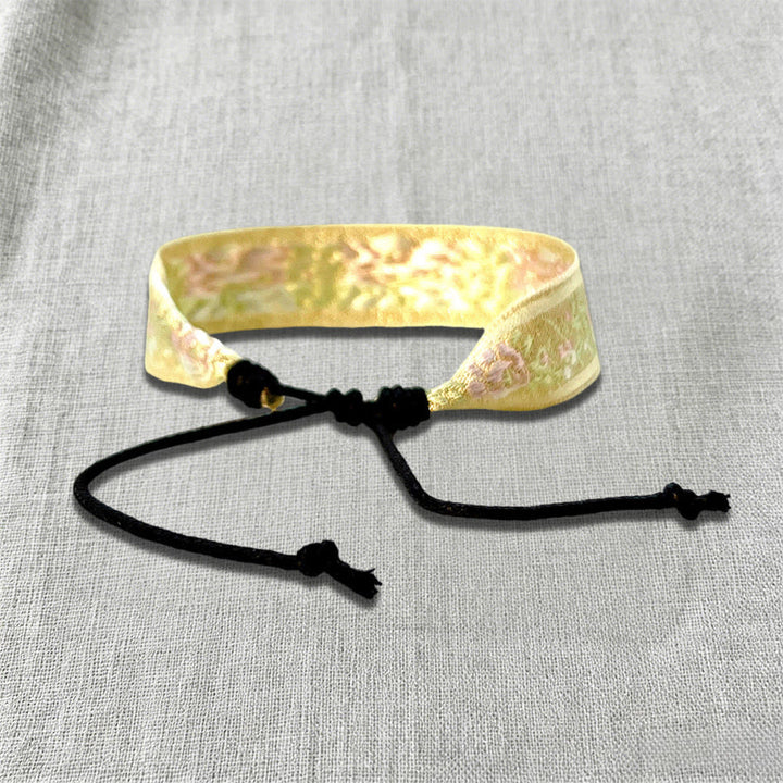 Bracelet ethnique tressé à la main Olivenorma à motif tribal orné - image 11