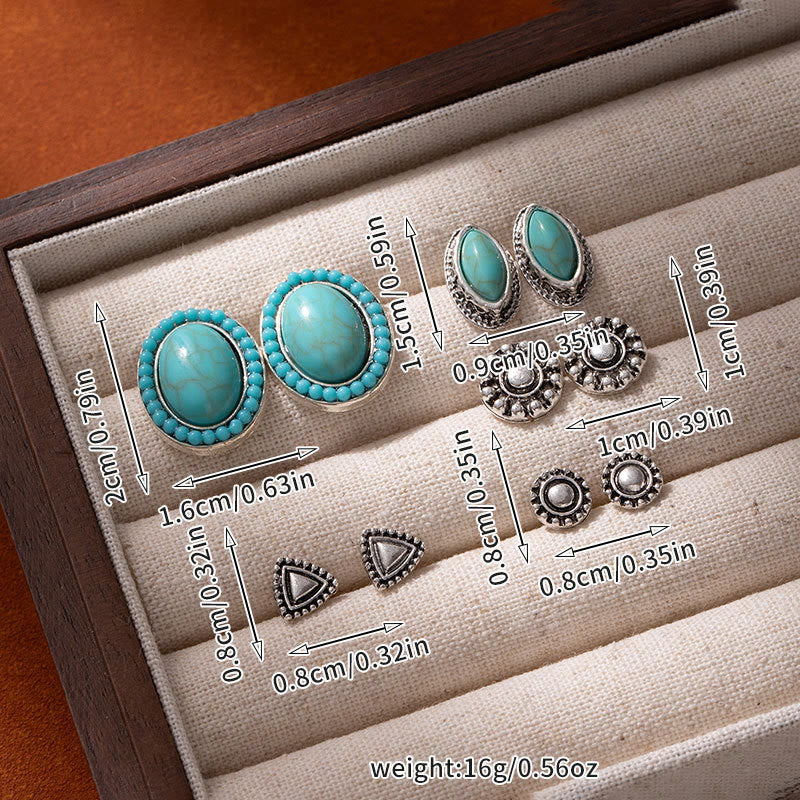 Boucles d'oreilles Olivenorma western bohème floral et cowboy à motifs variés - image 5