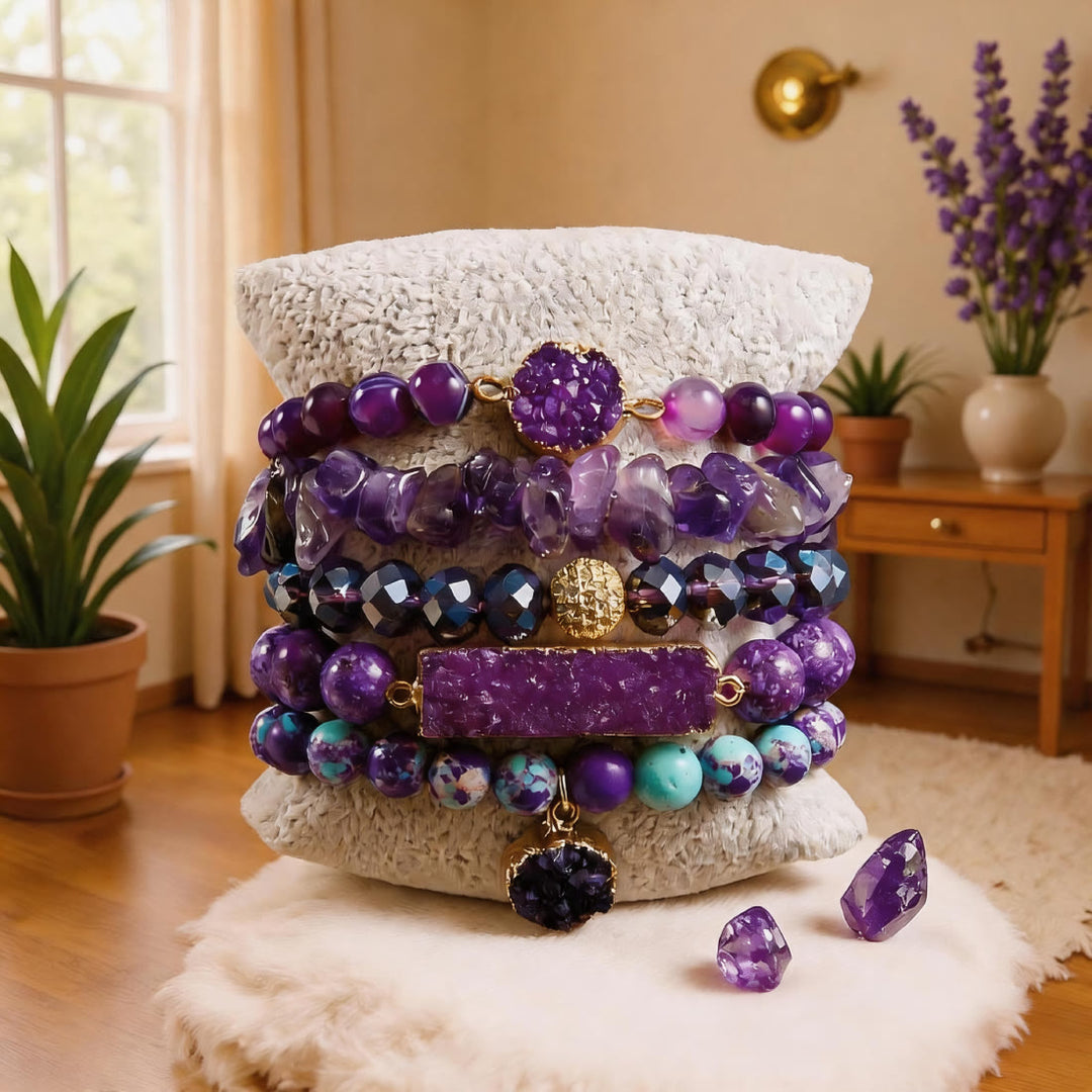 Ensemble de 5 bracelets Olivenorma The Ultimate Calm & Destress - image 1