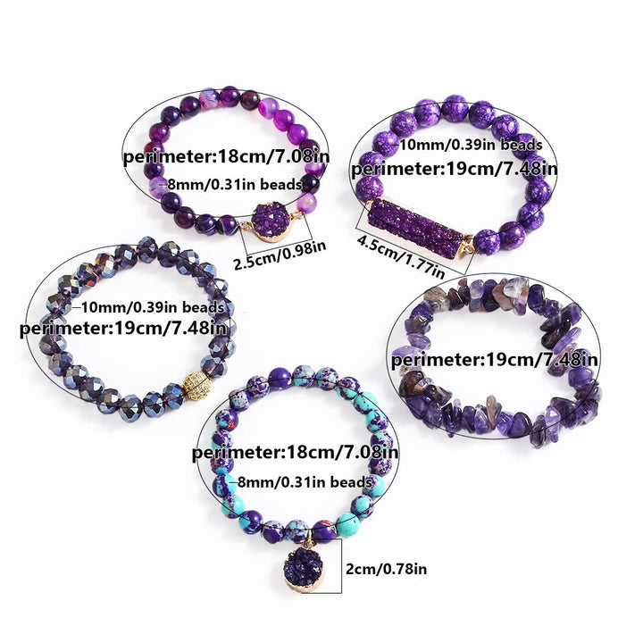 Ensemble de 5 bracelets Olivenorma The Ultimate Calm & Destress - image 3