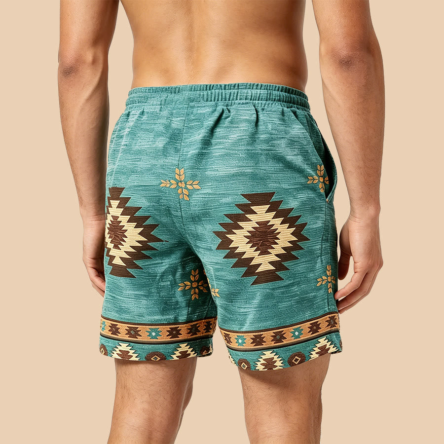 Short pour homme Olivenorma à imprimé bohème style Navajo - image 2