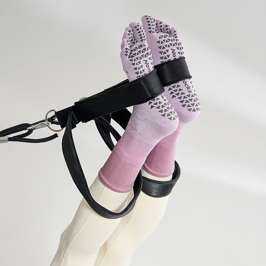 Chaussettes de yoga Olivenorma élégantes à cinq orteils, antidérapantes et à motif tie-dye, pour femmes, idéales pour les entraînements en intérieur. - image 11