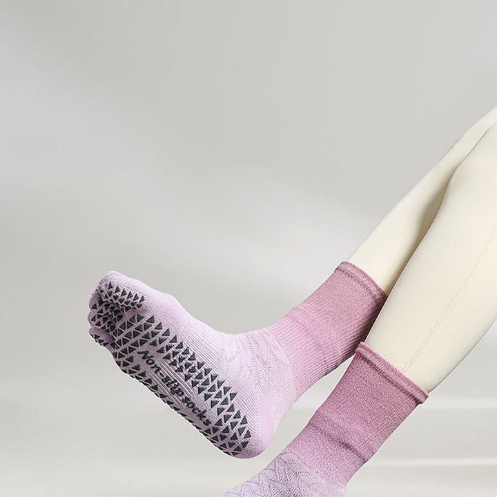 Chaussettes de yoga Olivenorma élégantes à cinq orteils, antidérapantes et à motif tie-dye, pour femmes, idéales pour les entraînements en intérieur. - image 10
