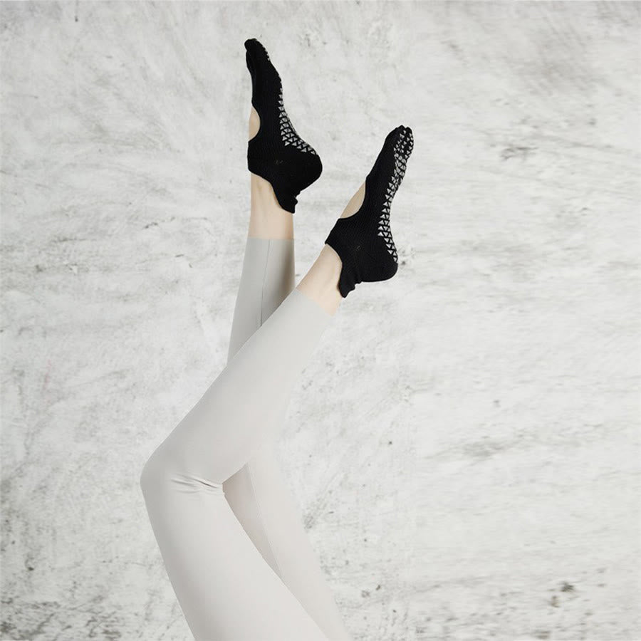 Chaussettes multisports Olivenorma à cinq orteils antidérapantes avec ouverture latérale, chaussettes de yoga pour femmes - image 17