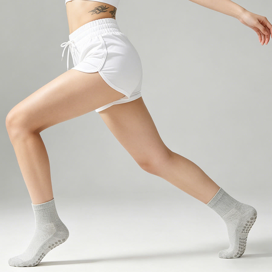 Chaussettes de yoga et de pilates Olivenorma à adhérence renforcée et antidérapantes pour femmes - image 17