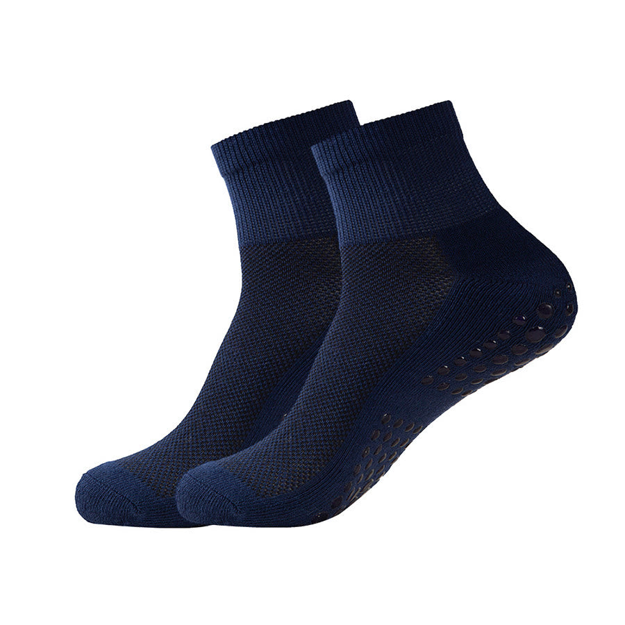 Chaussettes de yoga et de pilates Olivenorma à adhérence renforcée et antidérapantes pour femmes - Bleu marine - 10 paires - image 21